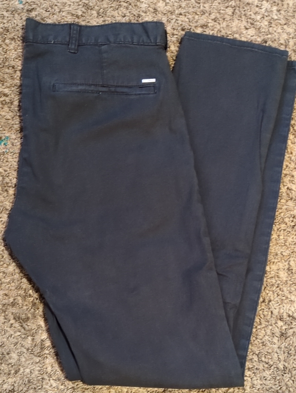 Bullhead Men's Navy Blue Chino Pants